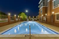 Our pool deck offers day or night relaxation