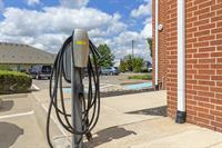 Our EV chargers are available for guest use during their stay