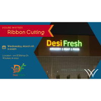Ribbon Cutting - Desi Fresh Groceries