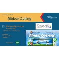 Ribbon Cutting - Droppett Recycling RC