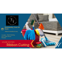 Ribbon Cutting-Tip Top Clean