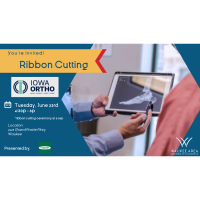 Ribbon Cutting-Iowa Orth