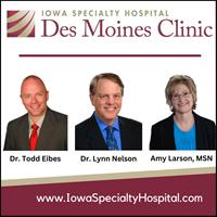 Various Health Services Available at Iowa Specialty-Des Moines Clinic