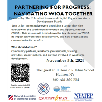 Partnering For Progress: Navigating WIOA Together