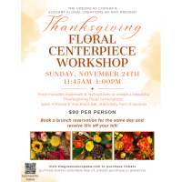 Floral Centerpiece Workshop