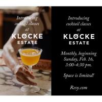 Cocktail Making Class at Klocke Estate