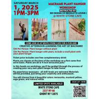 Macrame Plant Hanging Workshop!