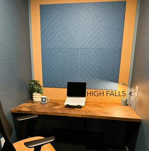 High Falls Zoom Room-located at rear of building