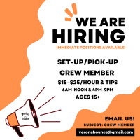 Set-Up/Pick-Up Crew Member