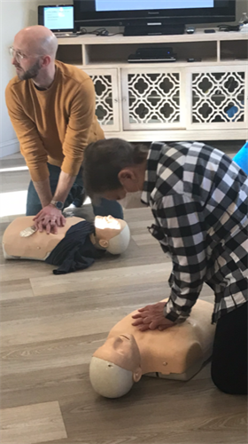 Hands on CPR training