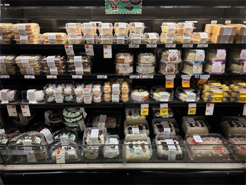 Cake Orders Taken Daily With an Assortment Available Made Fresh Daily