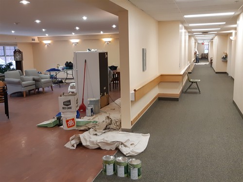 Interior Painting - Commercial Repaint