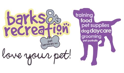 Barks and Recreation - Love Your Pet Logo
