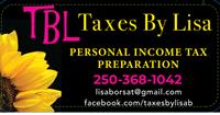 Taxes By Lisa