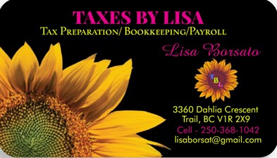 Taxes By Lisa