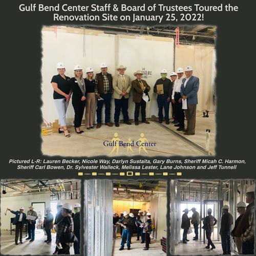 Gulf Bend Center Renovation Project - (GBC Board Renovation Tour)
