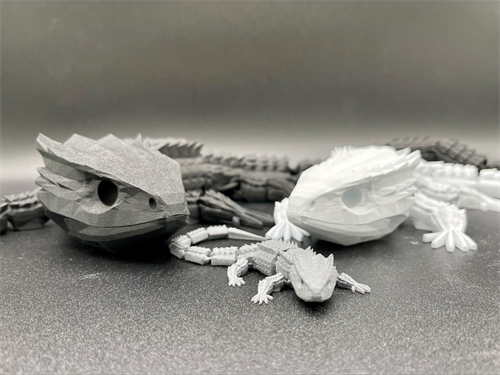 3D Printed Lizards