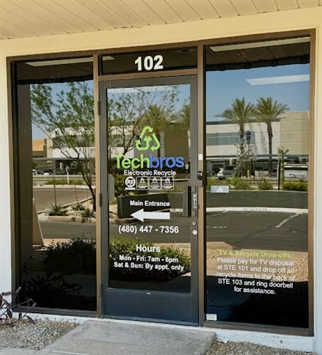 Techbros Electronic Recycle Front Door Techbros Electronic Recycle Front Door