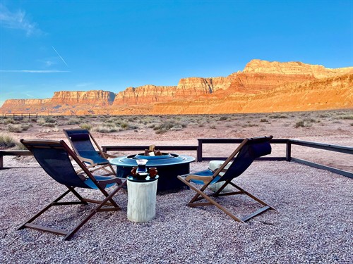 Ranch Cottage Fire pit