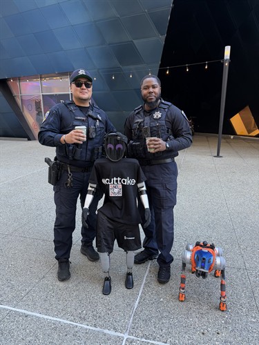 Gus and Gary with SFPD