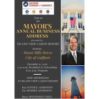  Mayor's Annual Business Address presented by Gulfport Chamber of Commerce and Island View Casino Resort