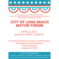 Long Beach Chamber of Commerce and Coast Young Professionals Present's City of Long Beach Mayor's Forum 