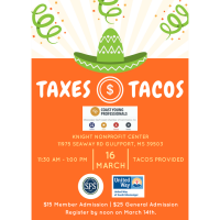 Coast Young Professionals Taxes and Tacos