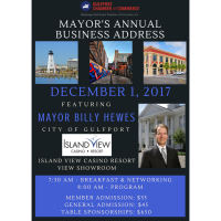 Mayor's Annual 2017 Business Address presented by the Gulfport Chamber of Commerce and Island View Casino