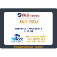 Gulfport Lunch Break hosted by The Dock Bar & Grill