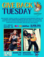 Chandeleur Brewing Giveback Night for Embrace Abilities featuring Marilyn Rae & Michael Dunnaway