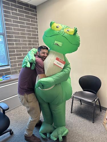 RibbIT with Director of Security, JP.