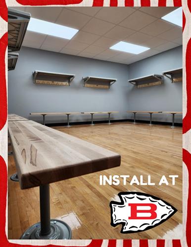 BILOXI HIGH SCHOOL LOCKER ROOM INSTALLATION