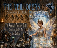 7th Annual Fantasy Ball: Court of Anubis and the Undead