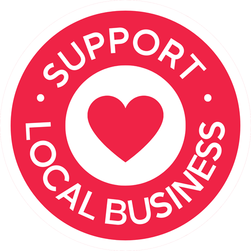 By supporting local businesses you help our community continue to grow and thrive.