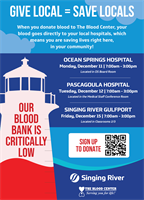 Blood Drive - Ocean Springs Hospital
