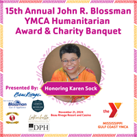 15th Annual John R. Blossman Humanitarian Award and Charity Banquet Honoring Karen Sock