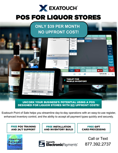 Liguor Store POS with No Upfront Cost.