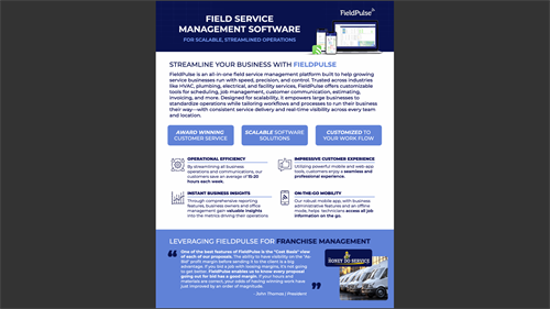 Field Service Mangement 