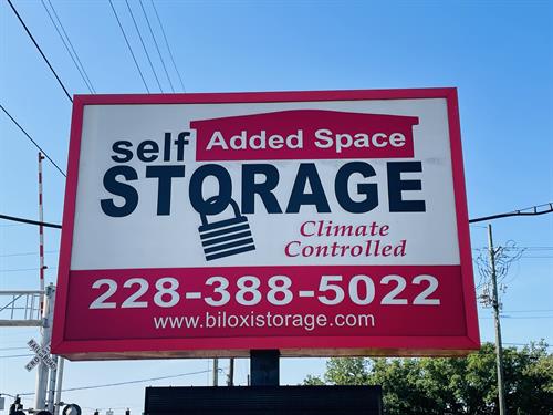 Added Space - Please call us today to rent or reserve your unit
