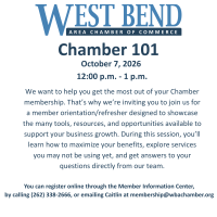 Chamber 101 - Member Orientation/ Refresher - October 2026