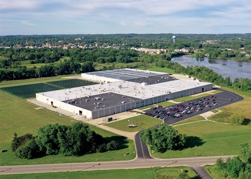 West Bend Company (aerial view of manufacturing facility)