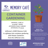 Memory Cafe at Jefferson Public Library