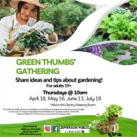 Green Thumbs' Gathering at the Jefferson Public Library