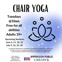 Chair Yoga at Jefferson Public Library