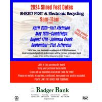Shred Fest at Badger Bank
