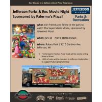 Jefferson Parks & Rec Movie Night