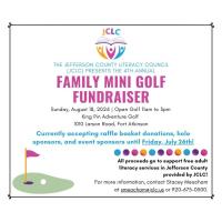 Jefferson County Literacy Council Mini Golf Fundraiser