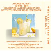 Sunset Ridge Lemonade Stand