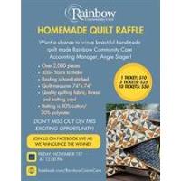 Rainbow Community Care Homemade Quilt Raffle