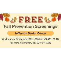 Free Fall Prevention Screening